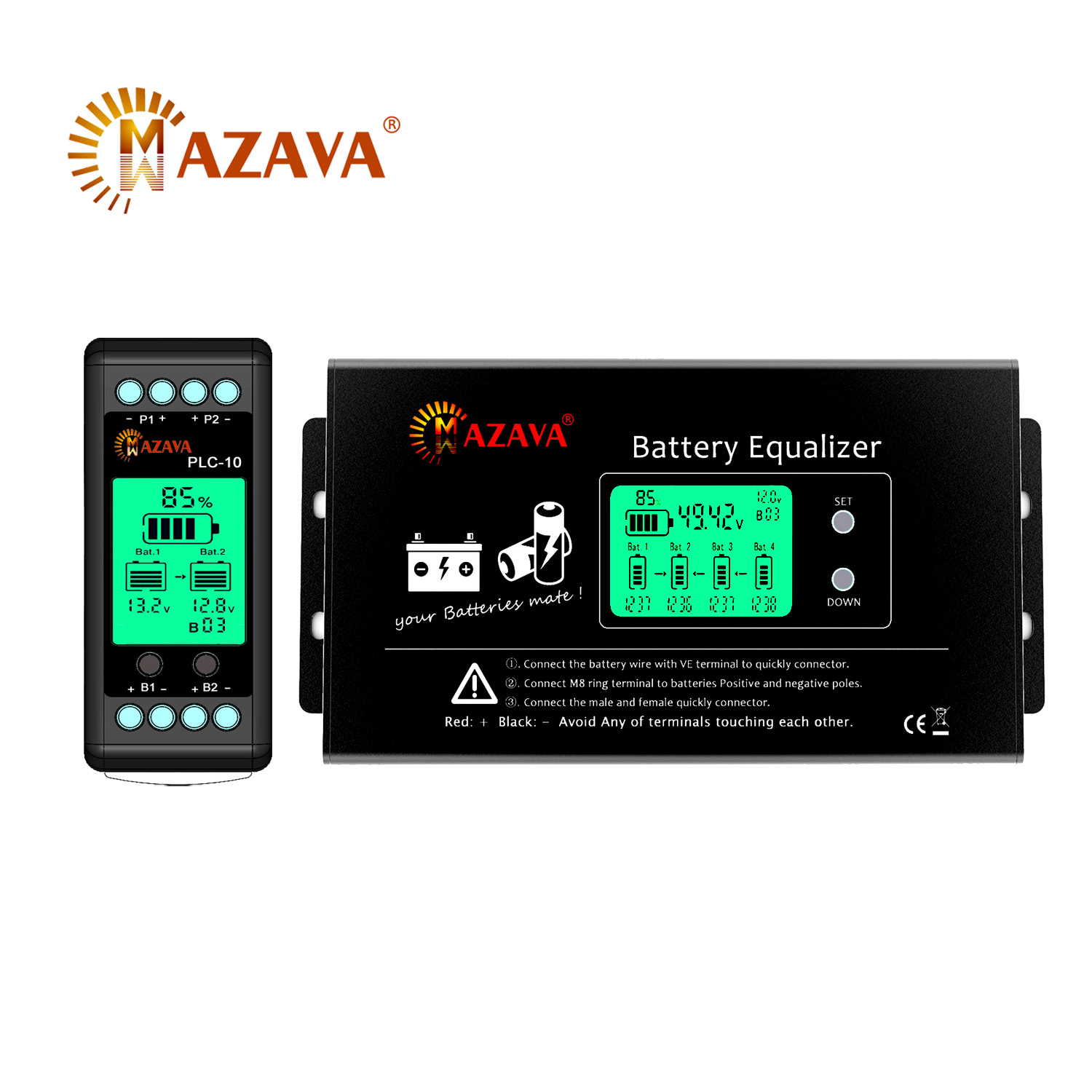 MAZAVA  PLC-10 HX02 Battery Ba - Battery Equalizer Balancer review and price