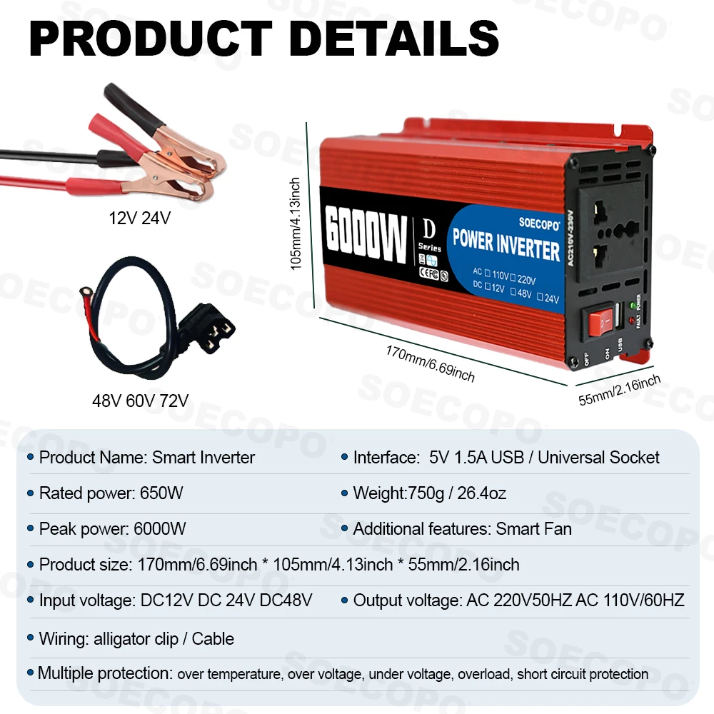 Ultra 6000W Smart Inverter Uni - Renewable Energy Kit review and price