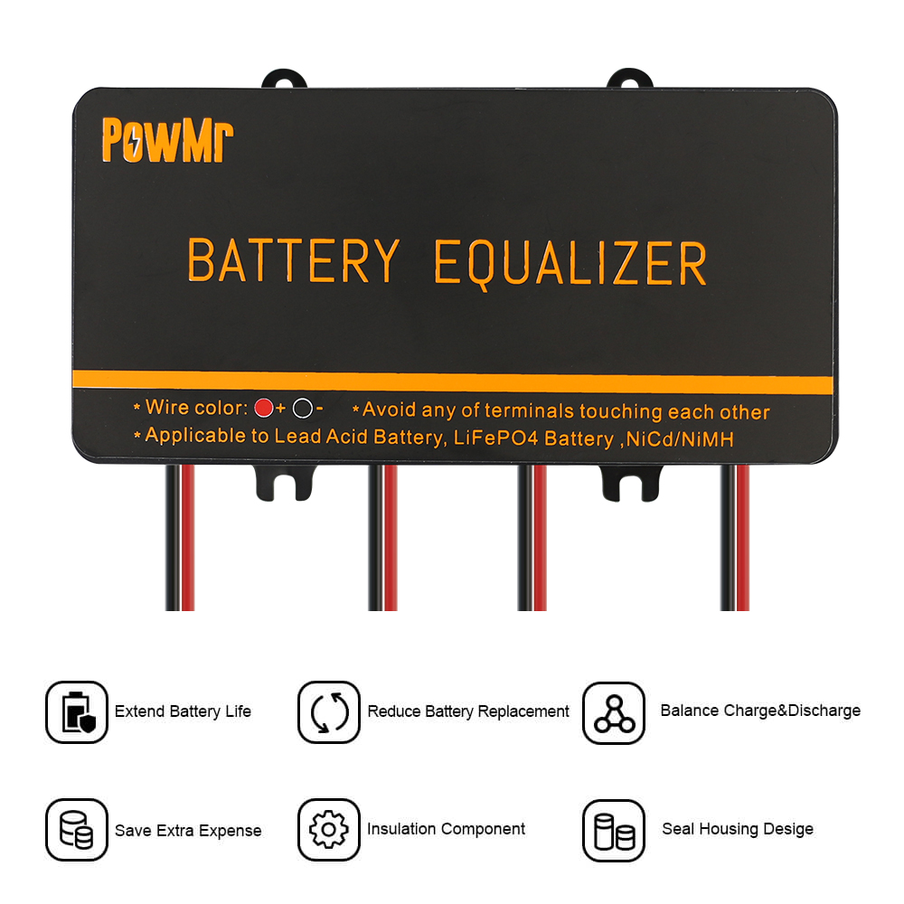 PowMr USA 24V 48V Battery Equa - Battery Equalizer Balancer review and price