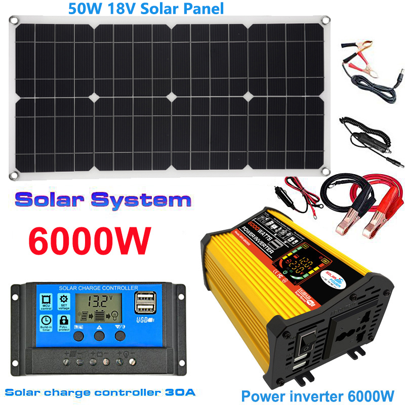 110V/220V Solar Panel System 5 - Renewable Energy Kit review and price