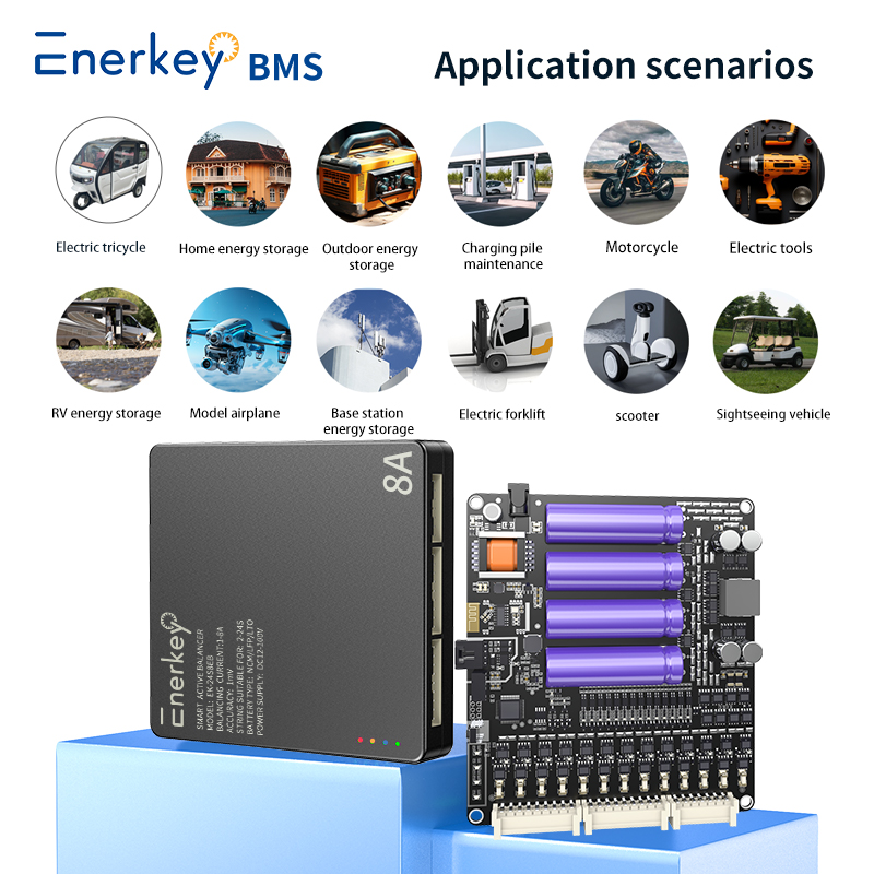 Enerkey EK-24S8EB 8A 2S~24S Sm - Battery Equalizer Balancer review and price