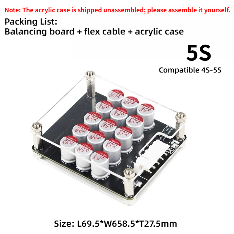 1pcs 5A 4S  Active Equalizer B - Battery Equalizer Balancer review and price