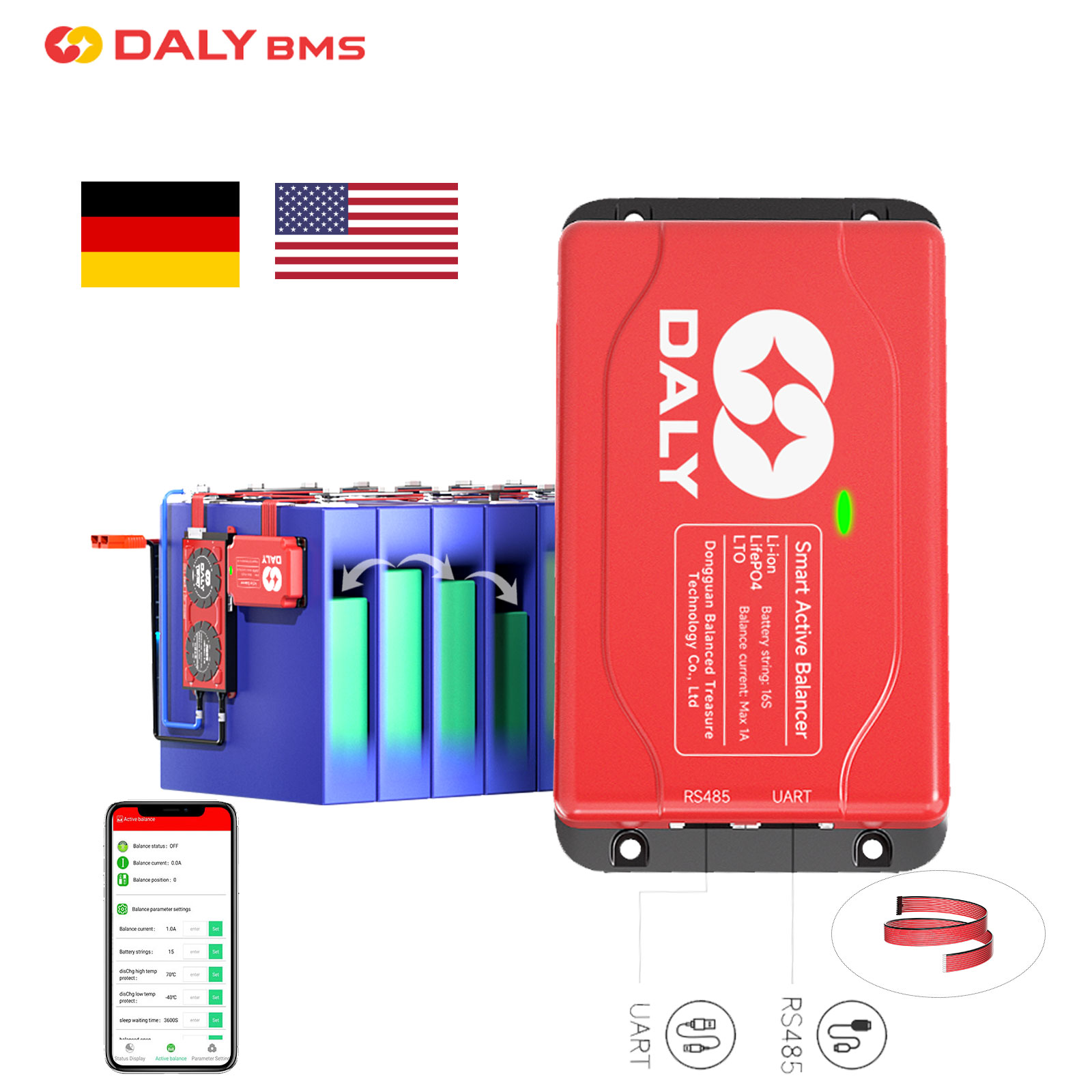 Daly 1A Active Equalizer Balan - Battery Equalizer Balancer review and price