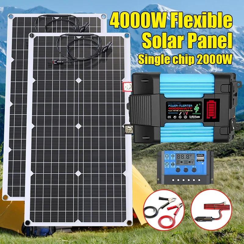4000W Solar Panel Kit 12V To 1 - Renewable Energy Kit review and price